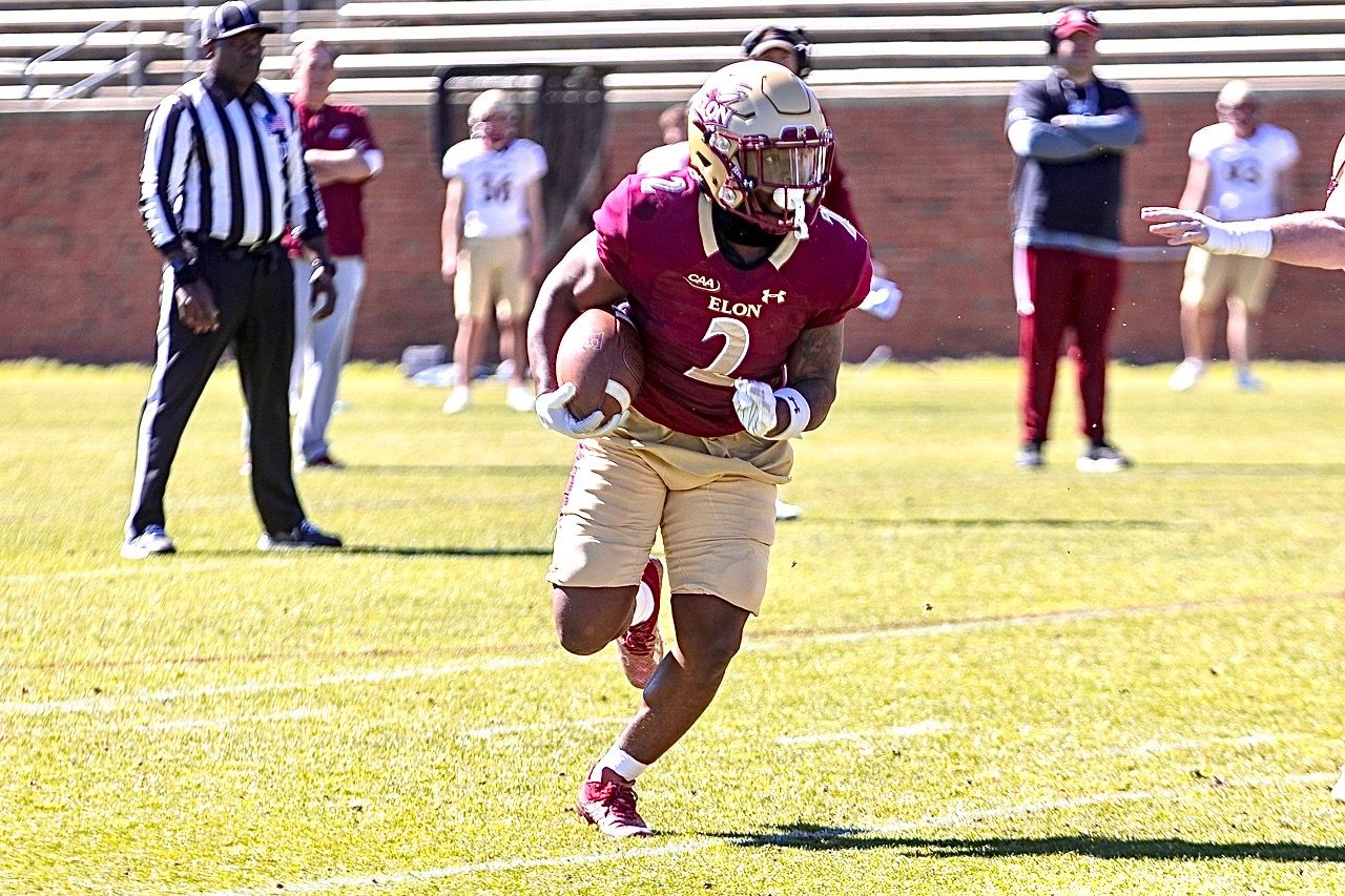 Athlete in stride