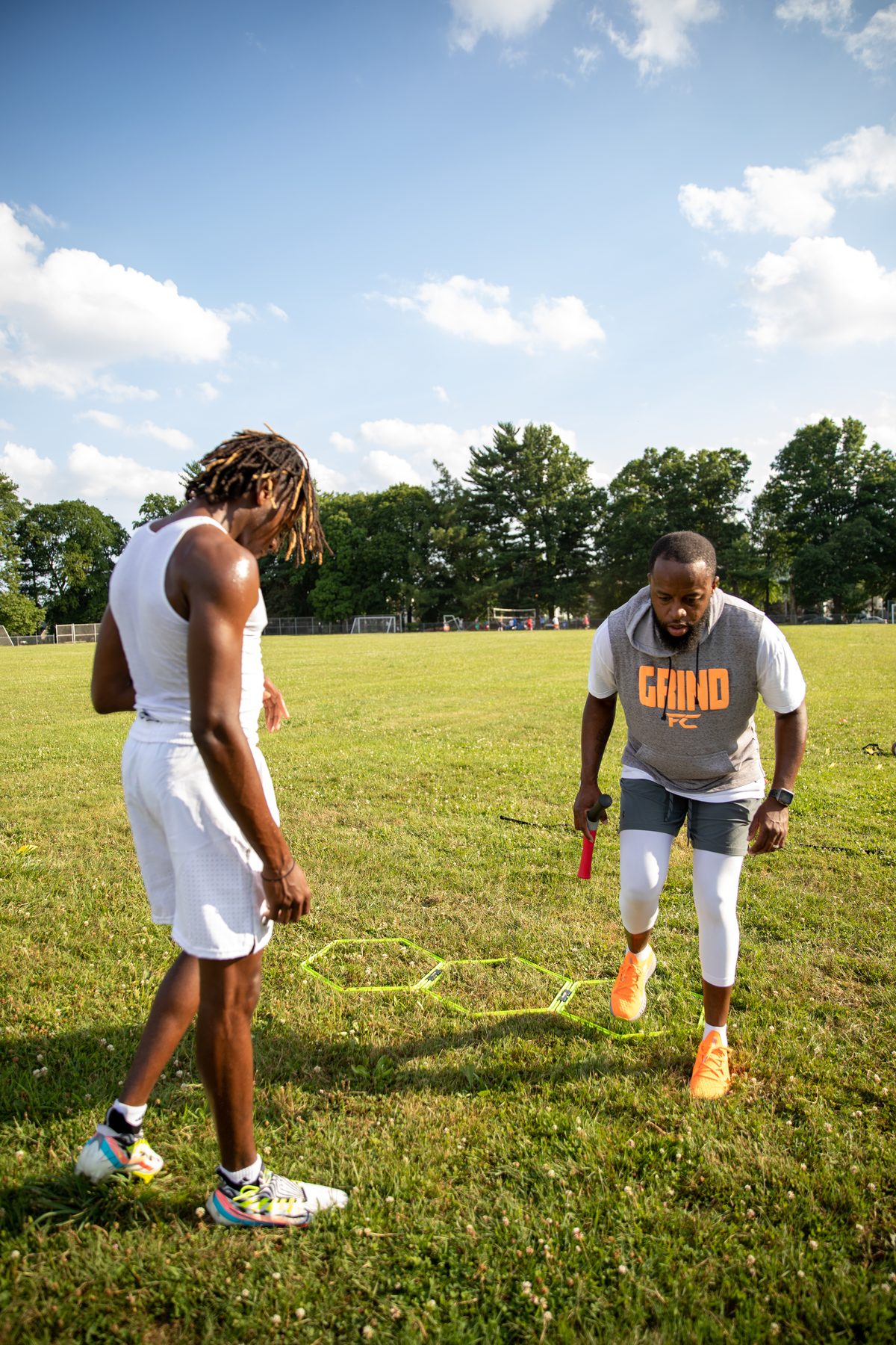 Outdoor field session